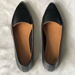 J.Crew Soft Leather Pointed Toe Flats Women 7.5